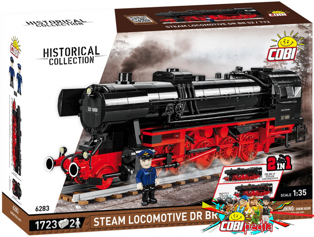 Cobi 6283 Steam Locomotive DR BR 52 / TY2